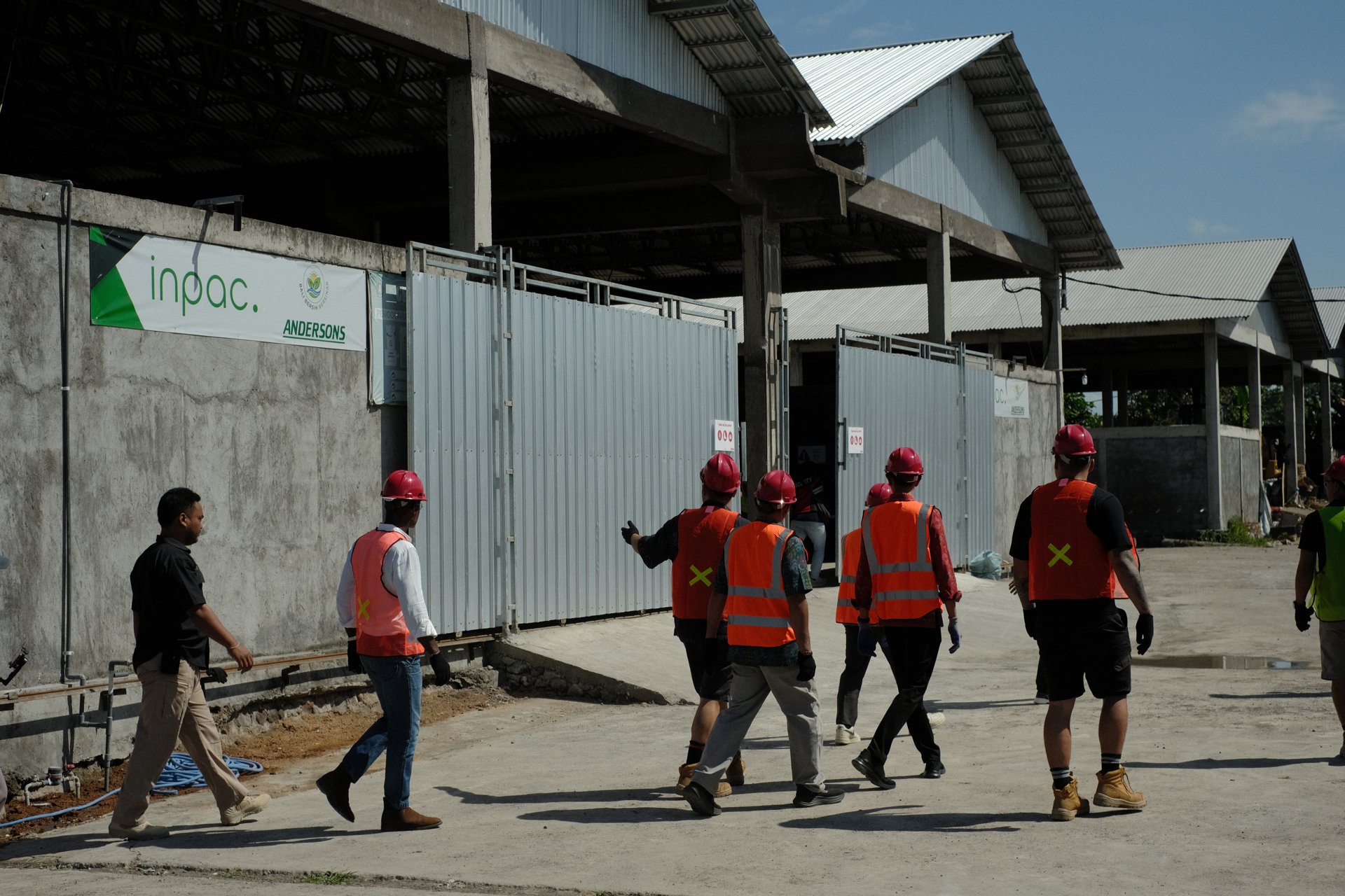 TOSS Centre Klungkung — site signage.